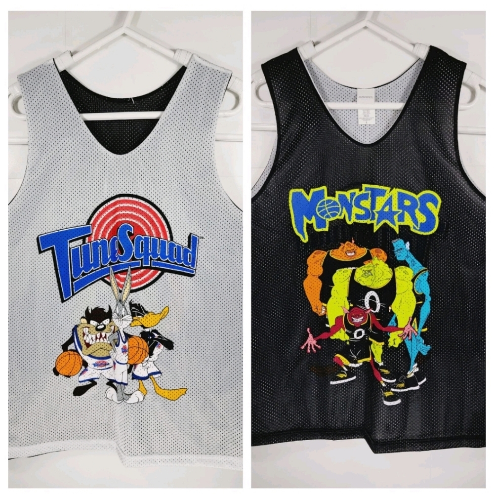 NWT Space Jam Tune Squad Monstars Large Reversible Jersey